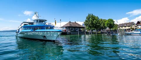 MS Stadt Radolfzell auf dem Untersee