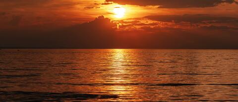 Sonnenuntergang Bregenzer Festspiele