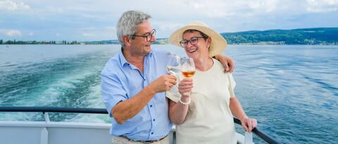 Fahrt auf dem Untersee