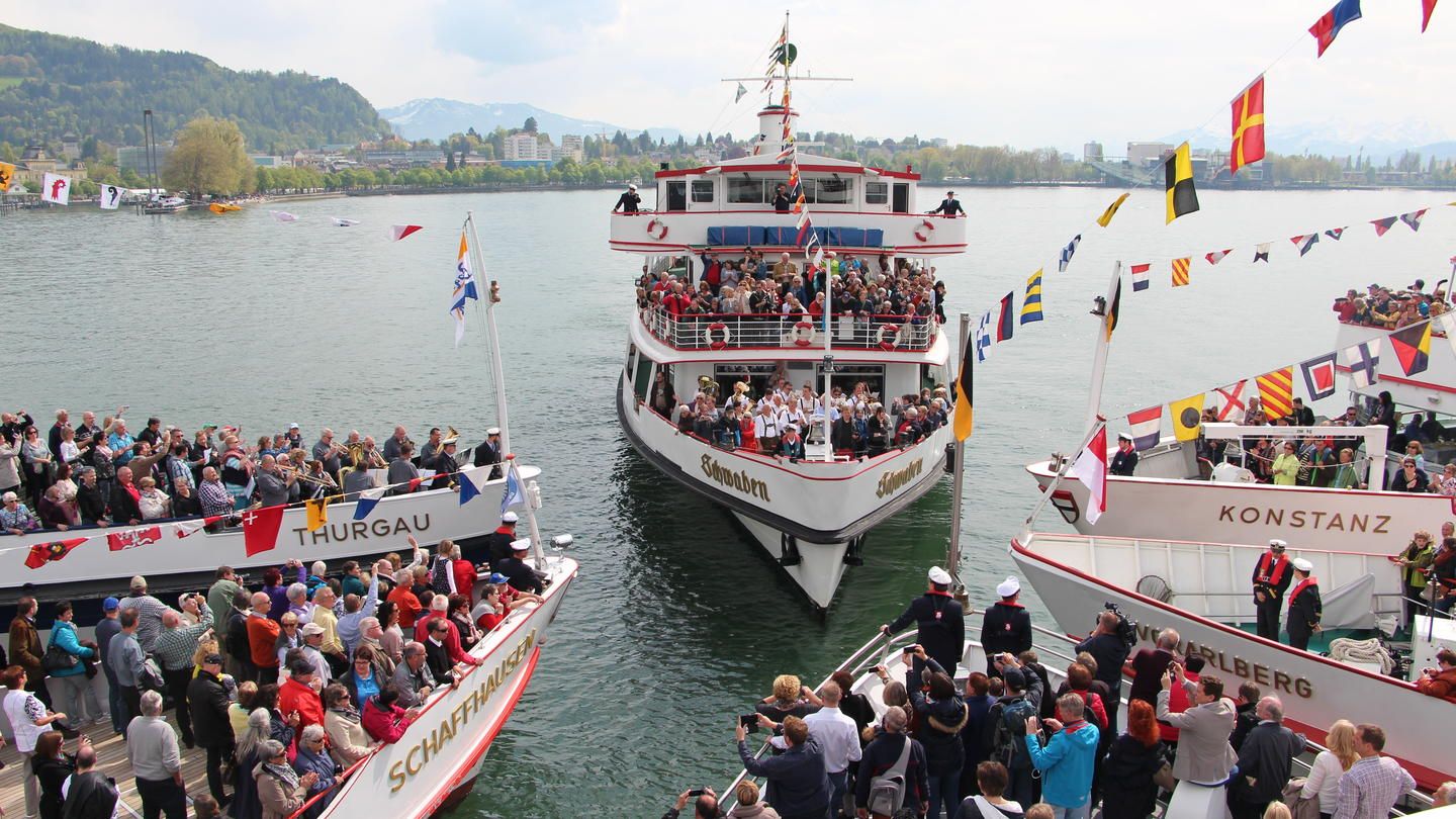 Flottensternfahrt auf dem Bodensee BSB