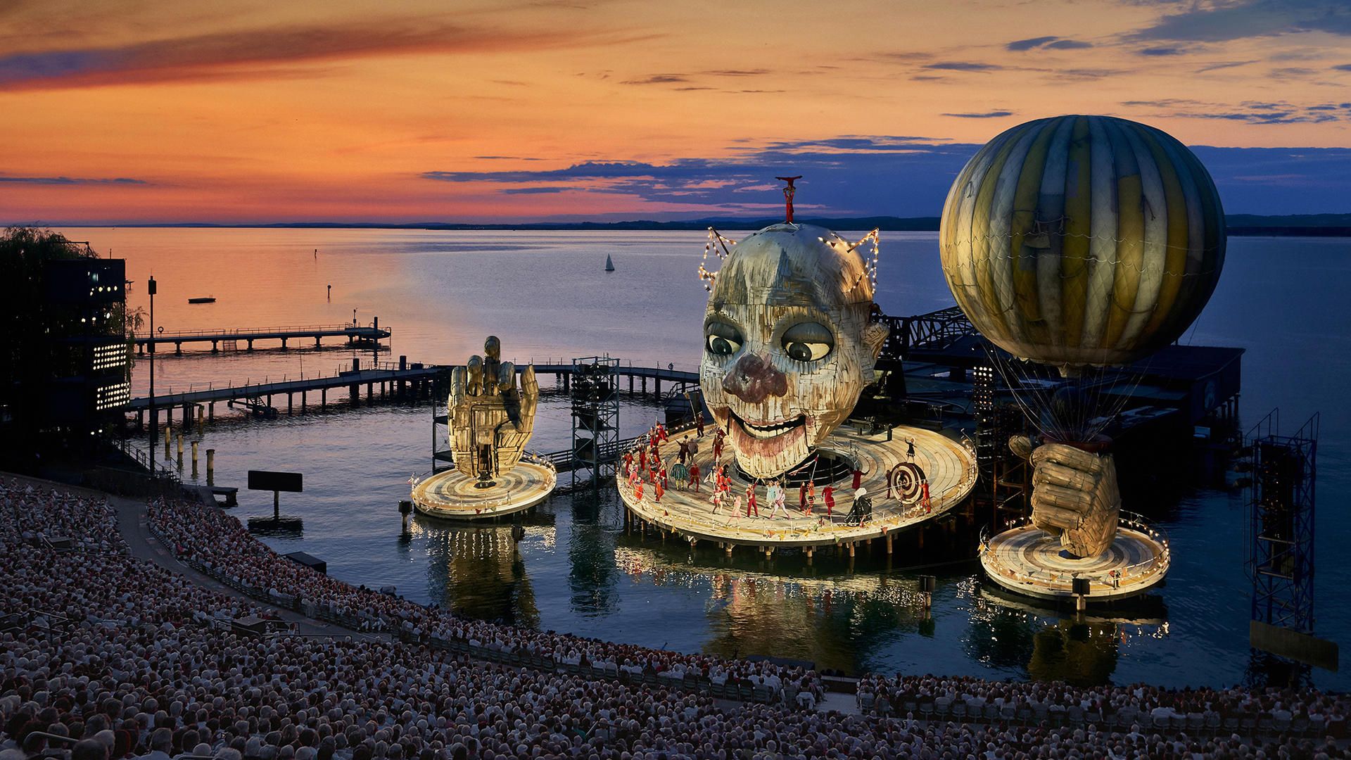 Bregenzer Festspiele die größte Seebühne der Welt BSB
