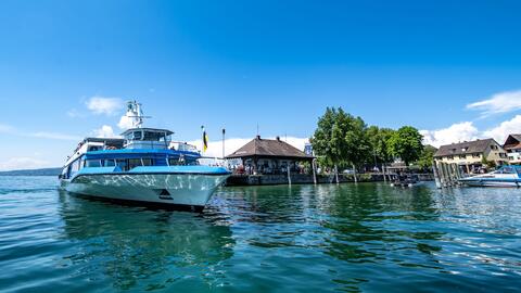 MS Stadt Radolfzell auf dem Untersee