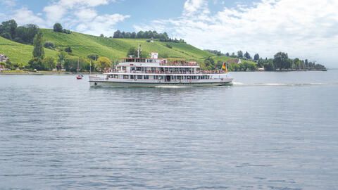 MS Karlsruhe vor Meersburg
