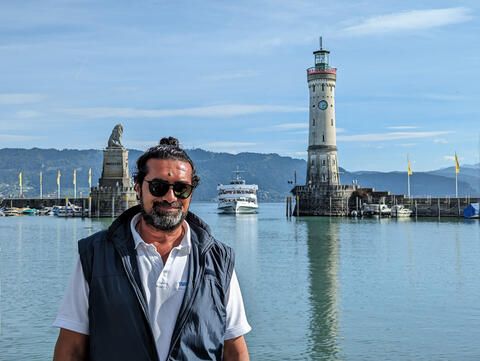 BSB Mitarbeiter im Hafen Lindau