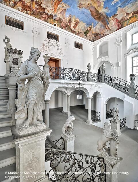 Treppenhaus Schloss Meersburg