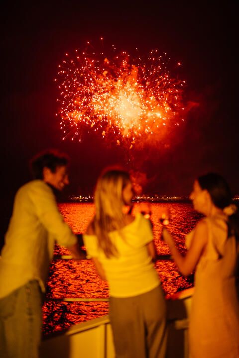 Feuerwerk Hafenfest Uhldingen