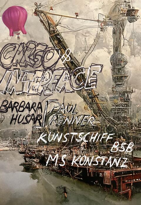 Plakat Kunstschiff MS Konstanz