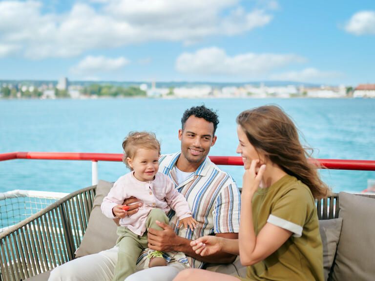 Muttertag mit der Familie an Bord