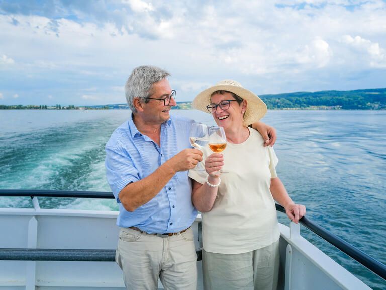 Fahrt auf dem Untersee