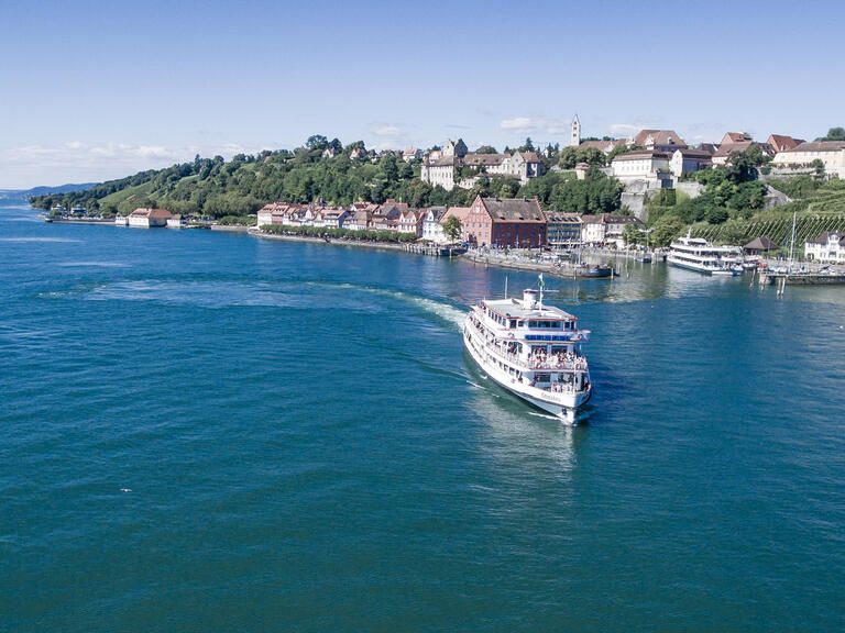 Schiff bei einer Bodensee Rundfahrt