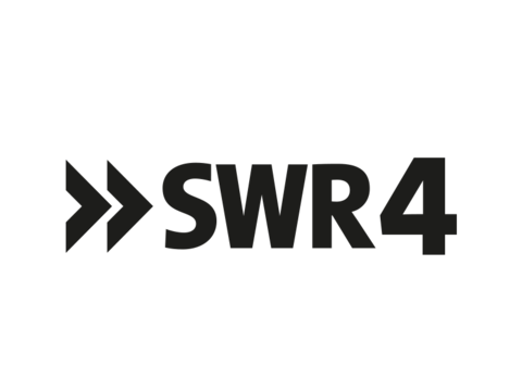 SWR 4 Logo in schwarz