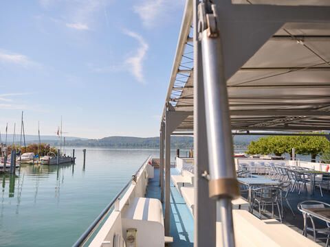 Blick aus dem Hafen Radolfzell