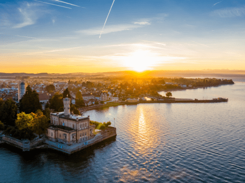 Langenargen Sonnenuntergang