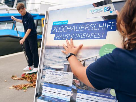 Azubis im Hafen Radolfzell