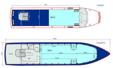 MS Bayern Grundrissplan