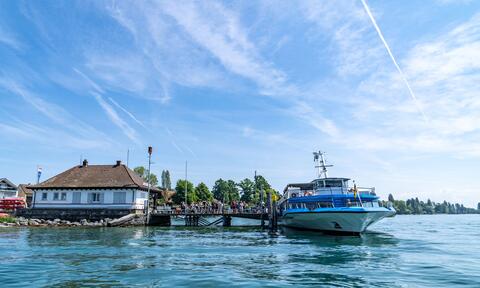 MS Stadt Radolfzell vor Reichenau